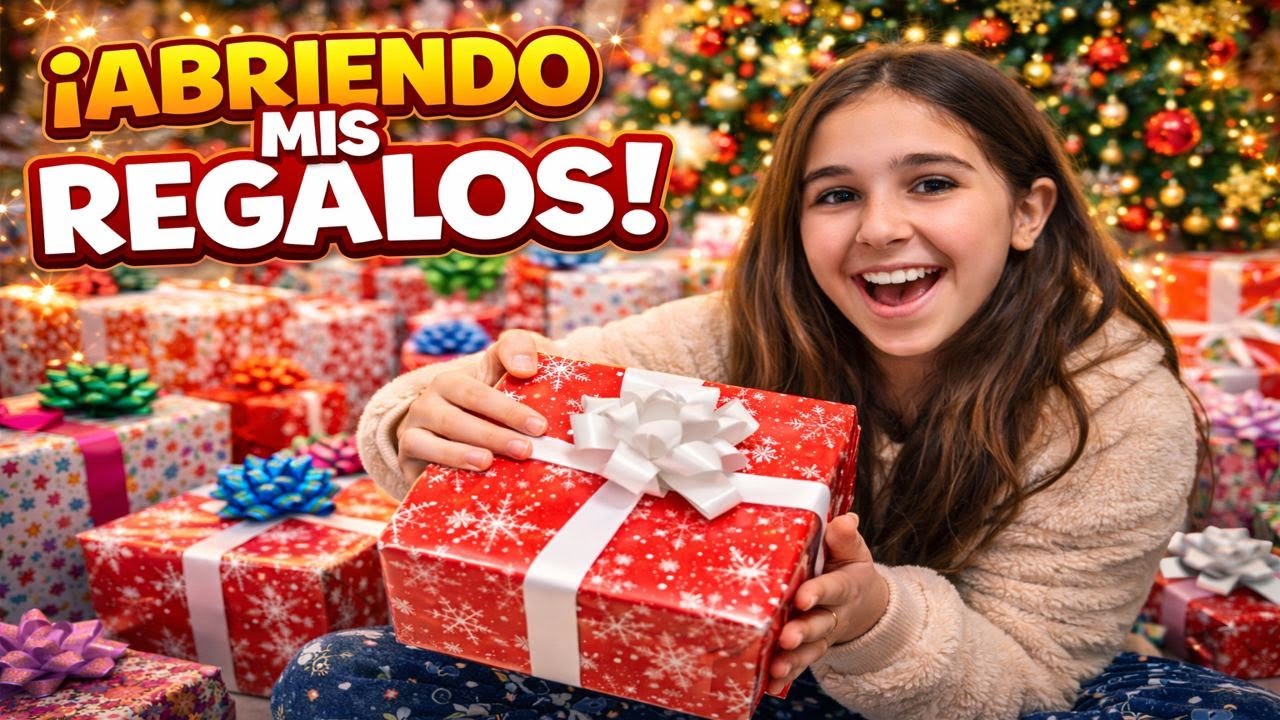 Papá Noel me ha sorprendido 🎅🎁 (abriendo TODOS mis regalos)
