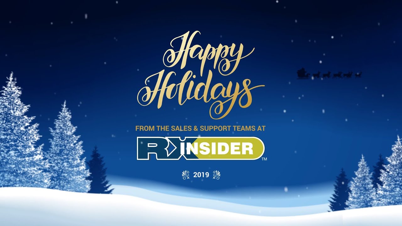 RXinsider Holiday Video 2019