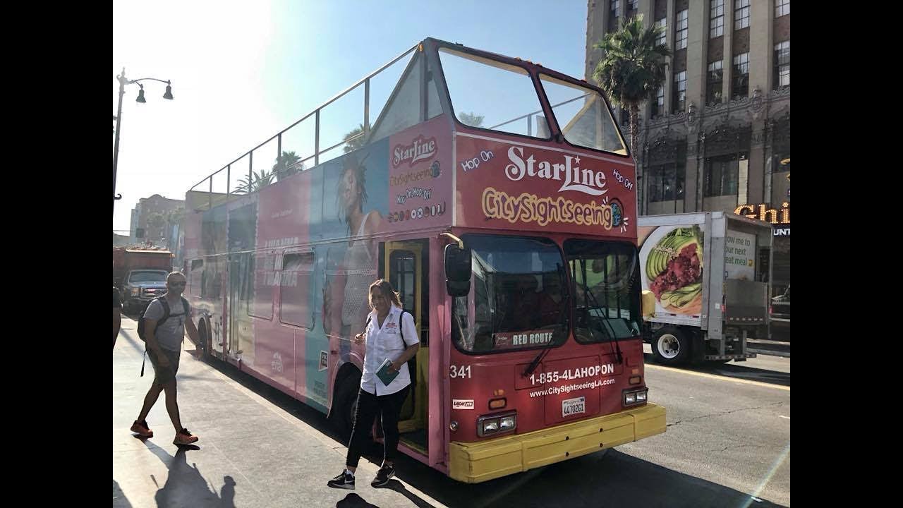 STAR LINE CITY SIGHTSEEING LOS ANGELES Red Route