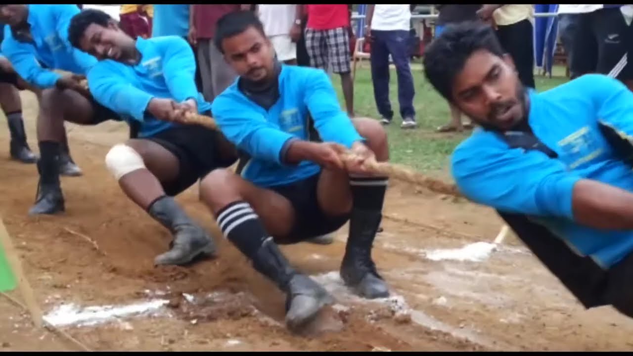 මොරටුව පවර් රයිට් එකේ බර ඉසිලීමේ ශූරයෙකුත් ඉන්නවා Pugoda vs power Right Moratuwa tug of war
