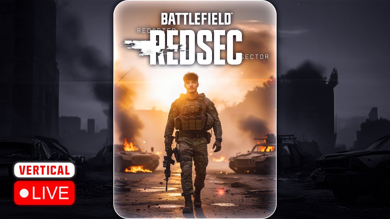 🔴 VERTICAL LIVE - Solo Quads on Battlefield REDSEC | Battlefield 6
