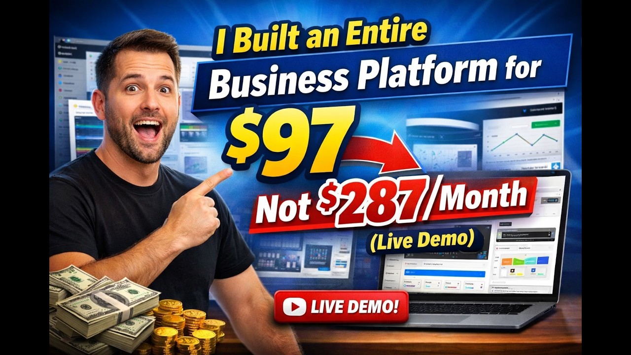 I Built an Entire Business Platform for $97 &mdash; Not $287/Month (Live Demo)