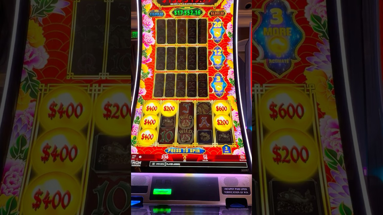 Prosperity Link $320 Per Spin Bonus Feature - High Limit Jackpot