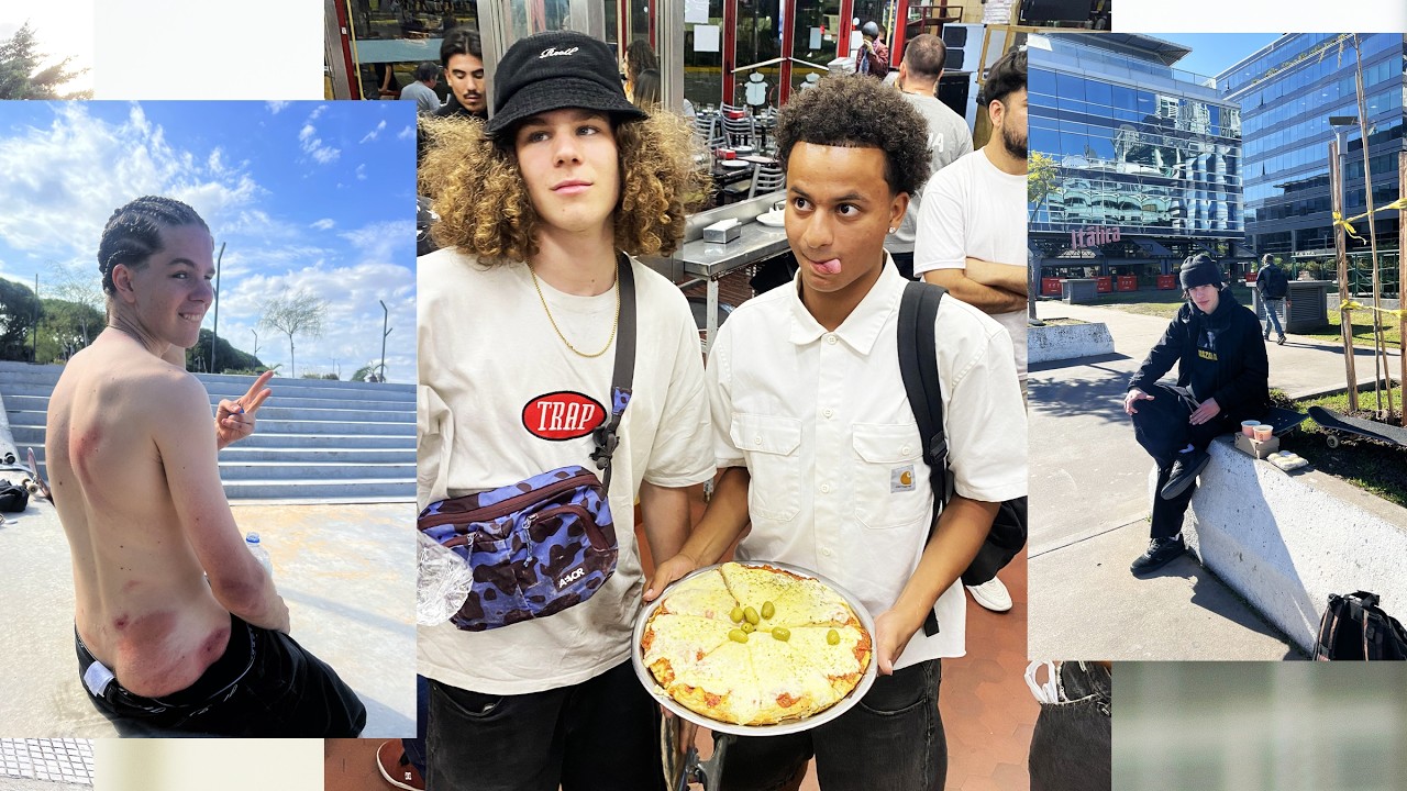 TRAP Skateboards в Аргентине с местными ребятами