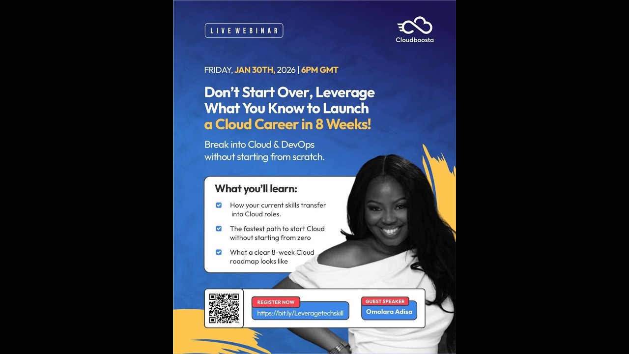 Don't Start Over, Leverage What you know to Launch a cloud Career in 8 weeks!