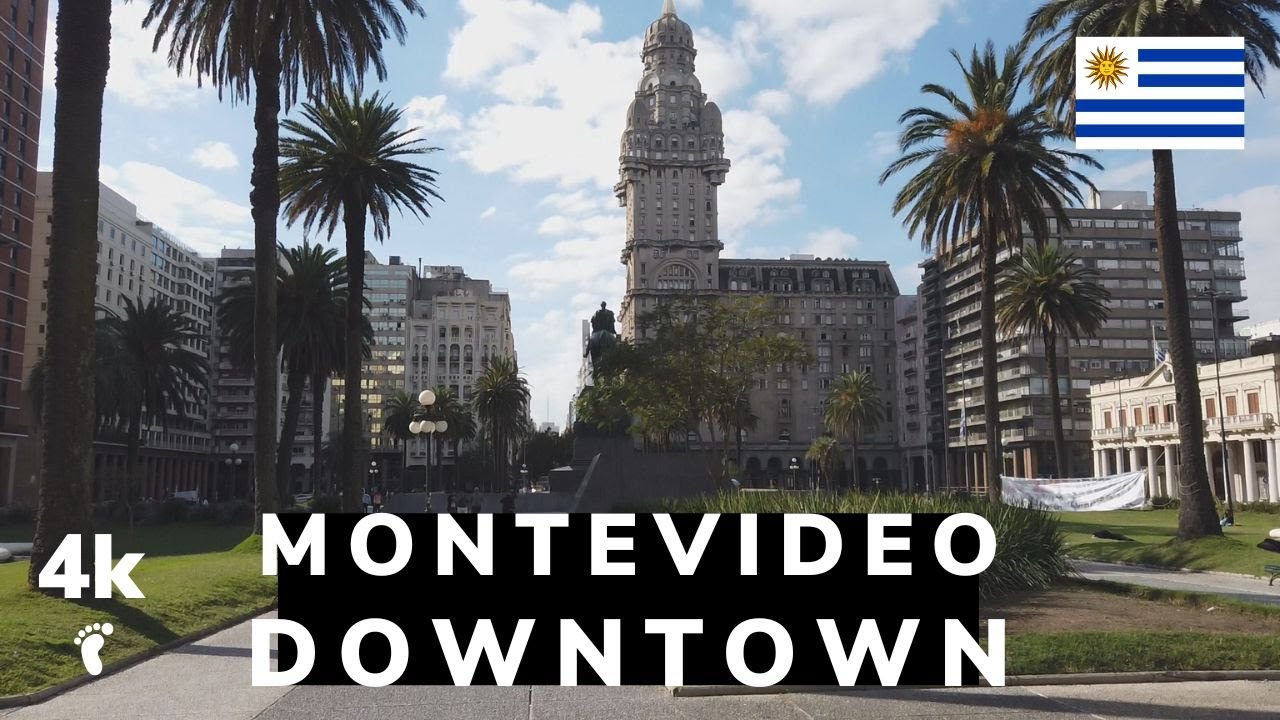 [4K] Walking in the historic district of the capital of Uruguay. Montevideo / 2025