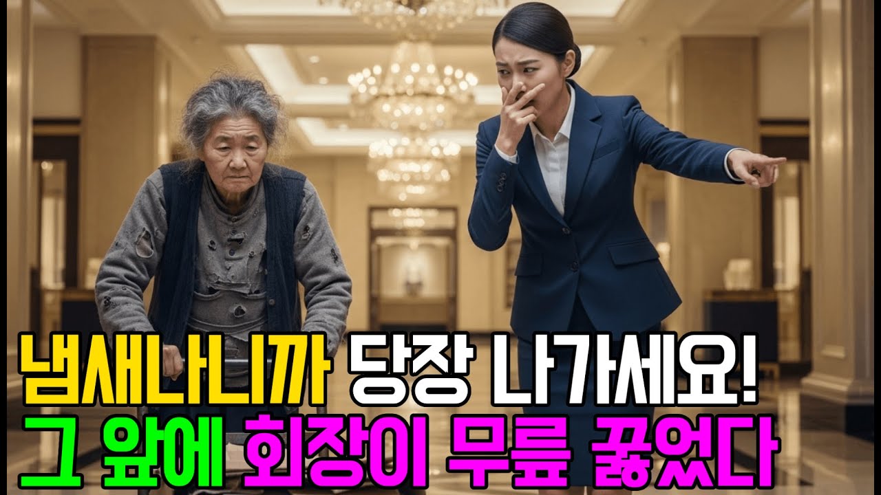 냄새 난다며 쫓겨난 폐지 할머니… 그 앞에 회장이 무릎 꿇은 진짜 이유  |노후사연 ㅣ감동사연 ㅣ사연라디오