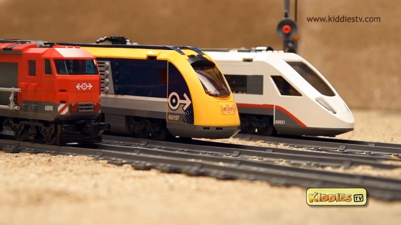Lego fastest trains takes you on numbers ride  | Learn numbers with Lego trains | Kids | Kiddiestv
