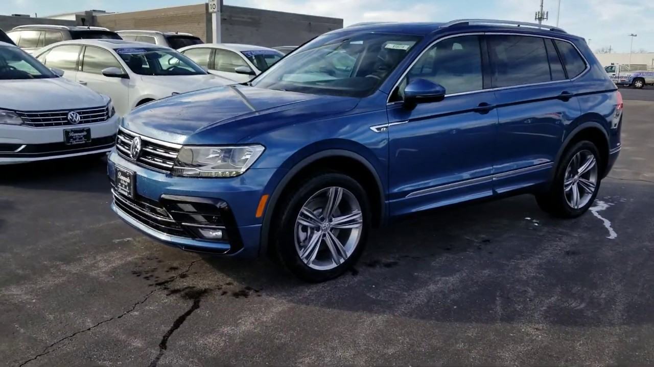2019 VW Tiguan 2.0T SEL R-Line 4Motion w/ 3rd row seats