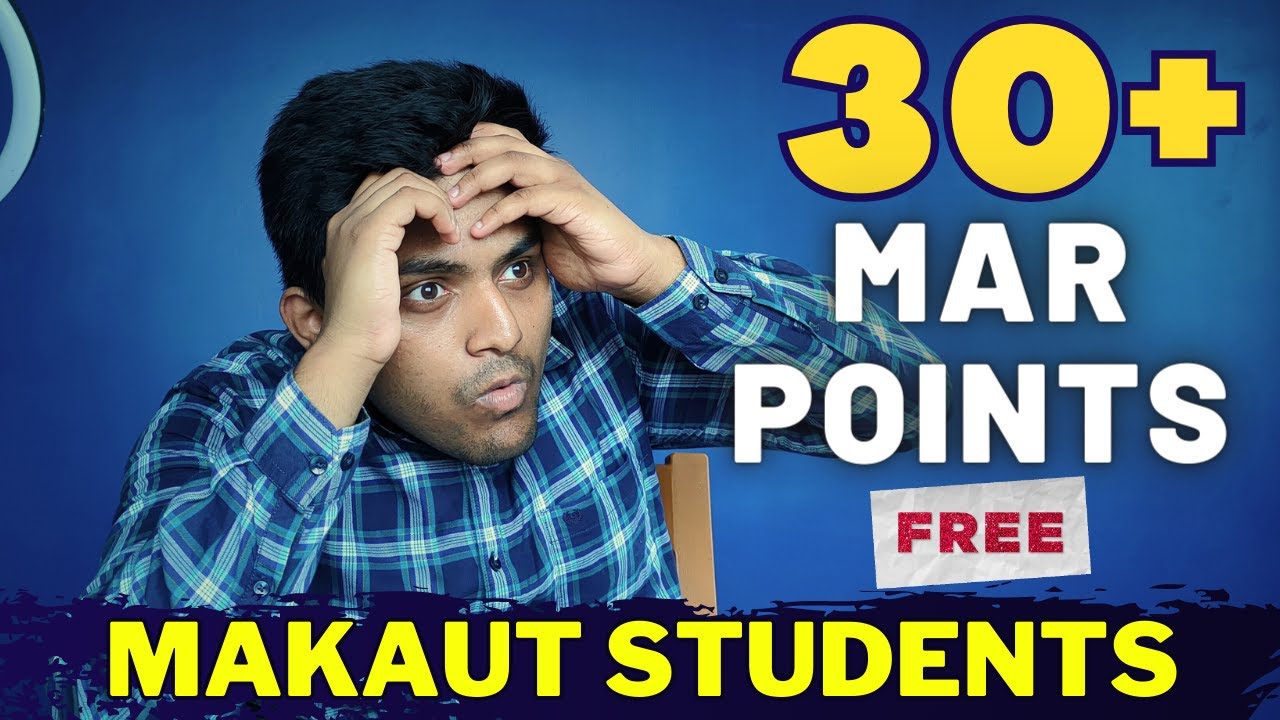 Free MAR Points for MAKAUT Students | Multiple Tricks