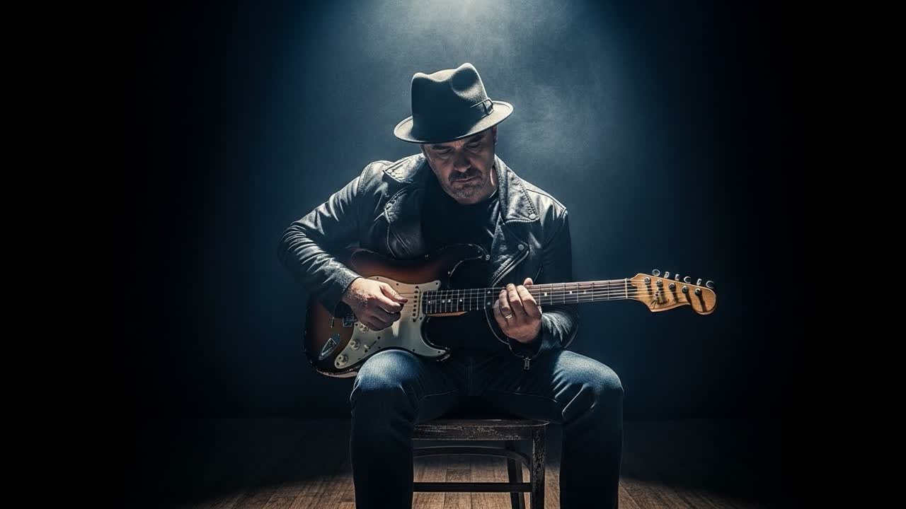 Eric Clapton, Jimi Hendrix, ZZ Top, Muddy Waters Inspired Rock Blues Soul Nostalgia