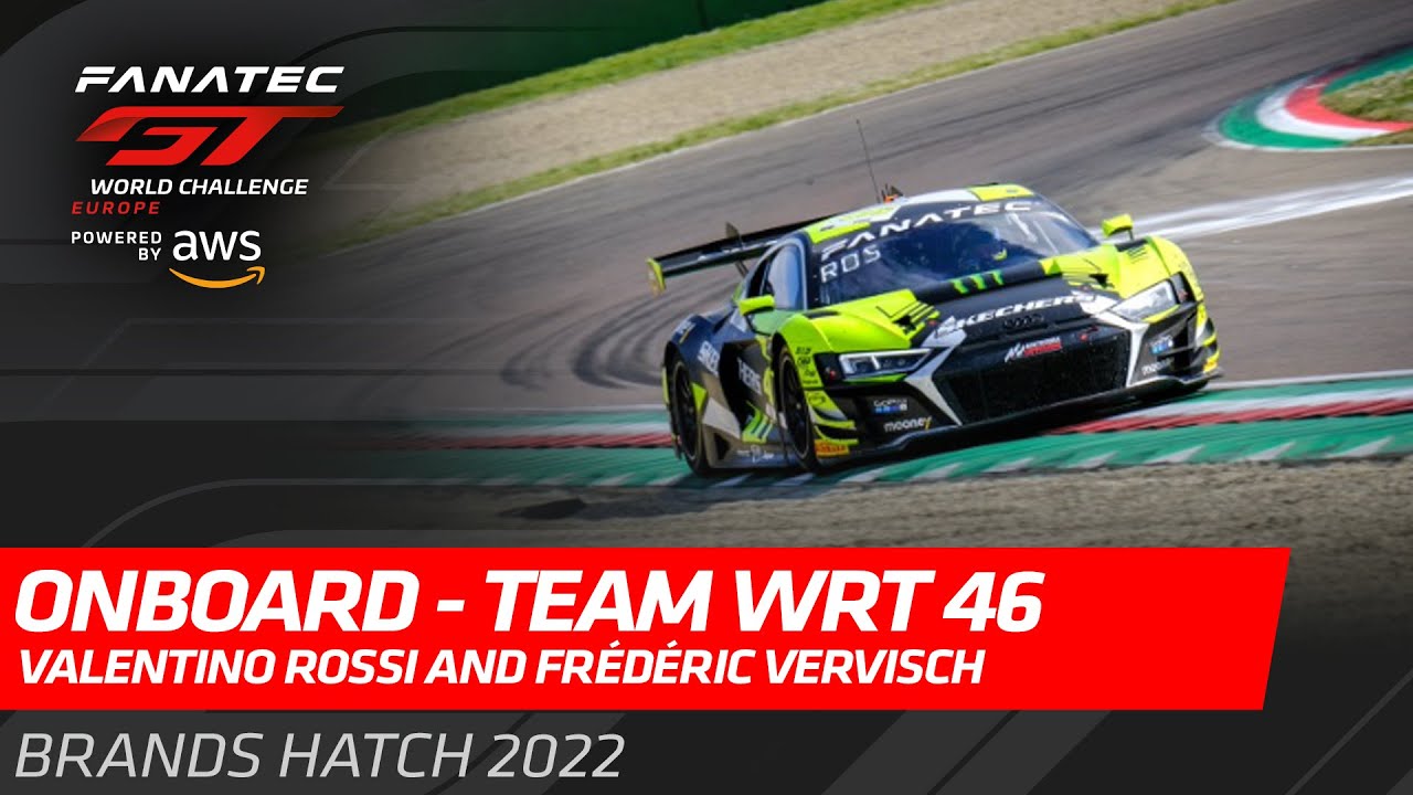 LIVE | Onboard Car 46 | Race 2 | Team WRT Valentino Rossi & Frédéric Vervisch