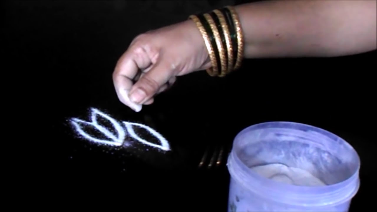 Rangoli making tips and  tricks