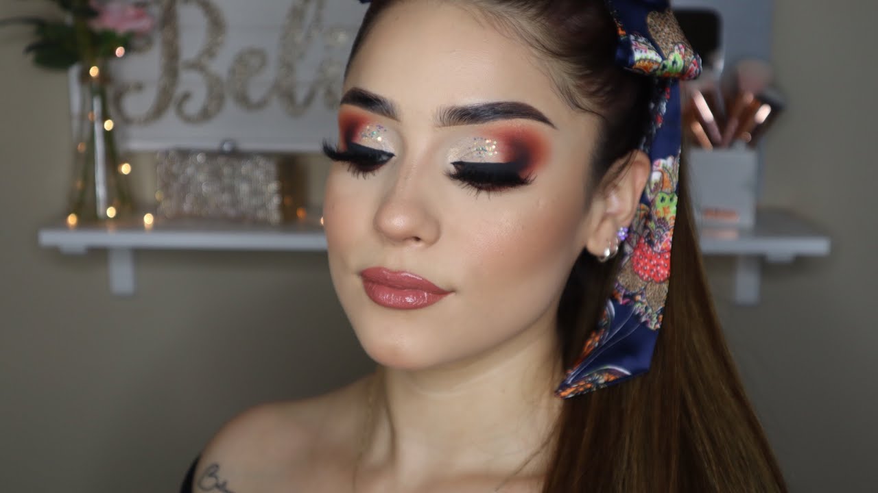 DELINEADO INFINITO | MAQUILLAJE GLAM🍁✨
