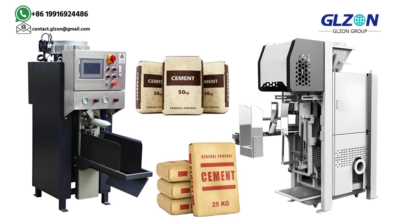 Semi Automatic Valve Bag Filling Machine | Cement & Powder Packing 10-50kg