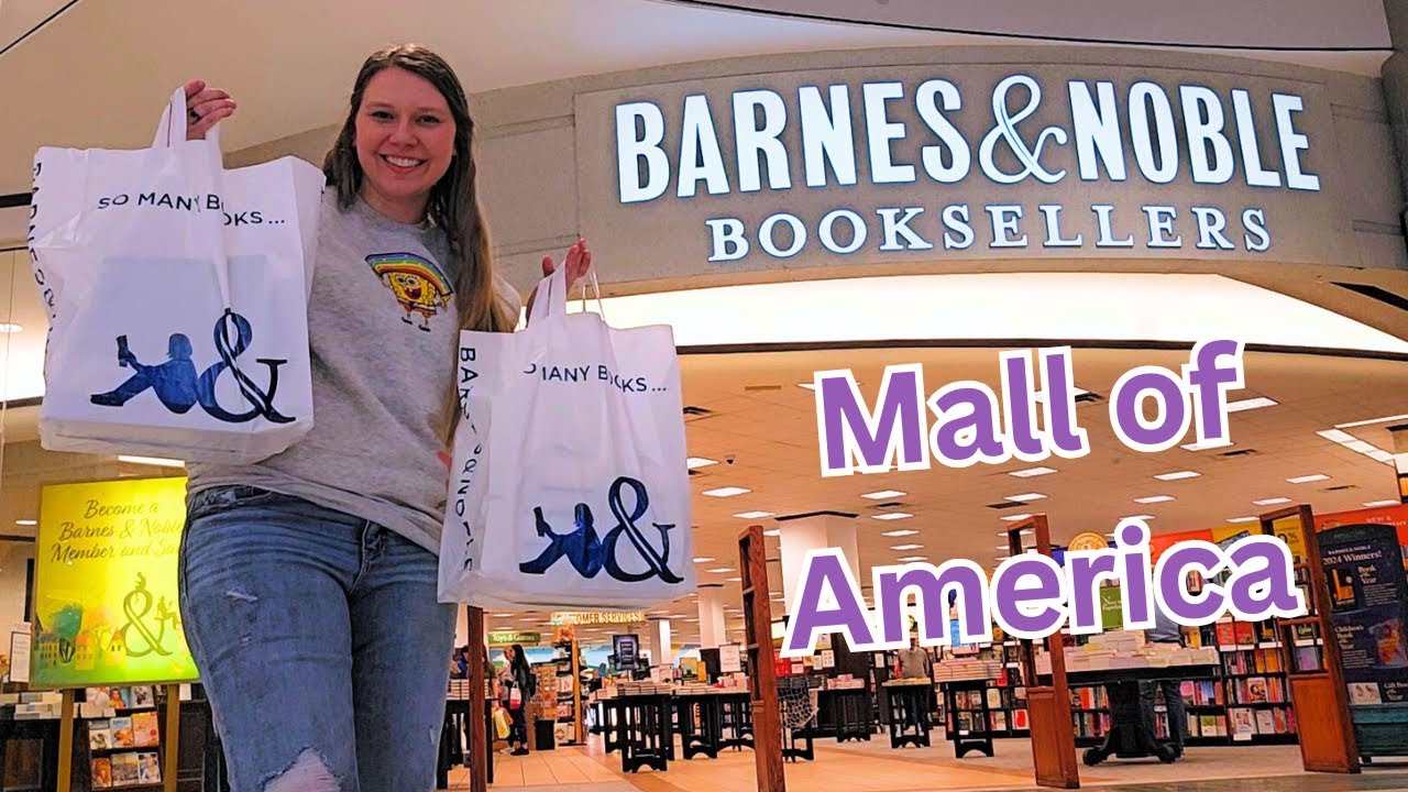 Book Lover's DREAM Haul $250 Spent at Barnes & Noble in Mall of America