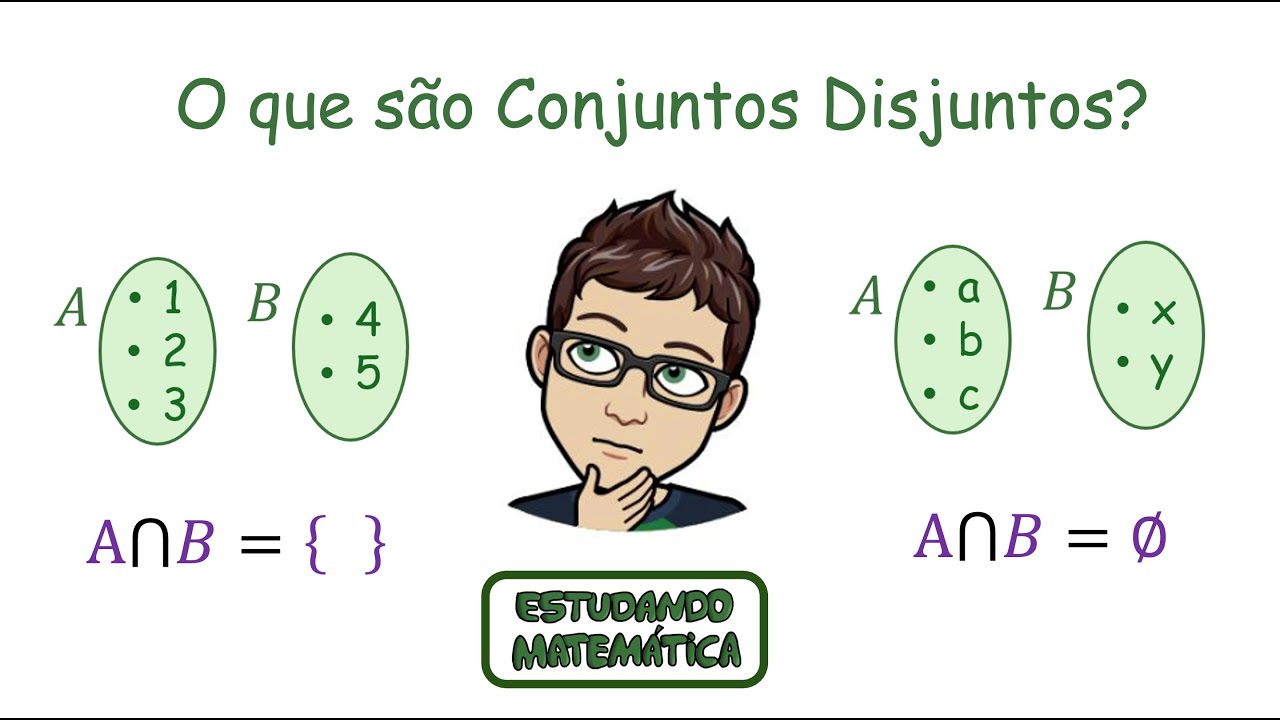 O que são conjuntos disjuntos?