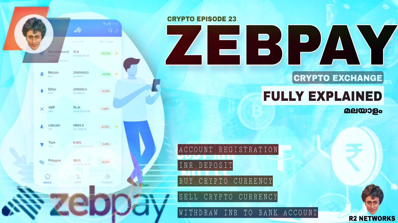 Zebpay Cryptocurrency Exchange Explained (Malayalam) Crypto Episode 23 | Mr R2