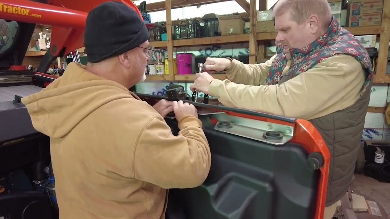 Kubota SSV75 skid steer backup camera install