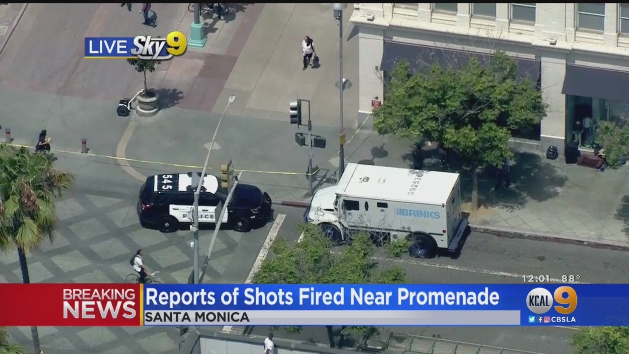 Suspect Arrested In Attempted Brinks Truck Robbery At Third Street Promenade