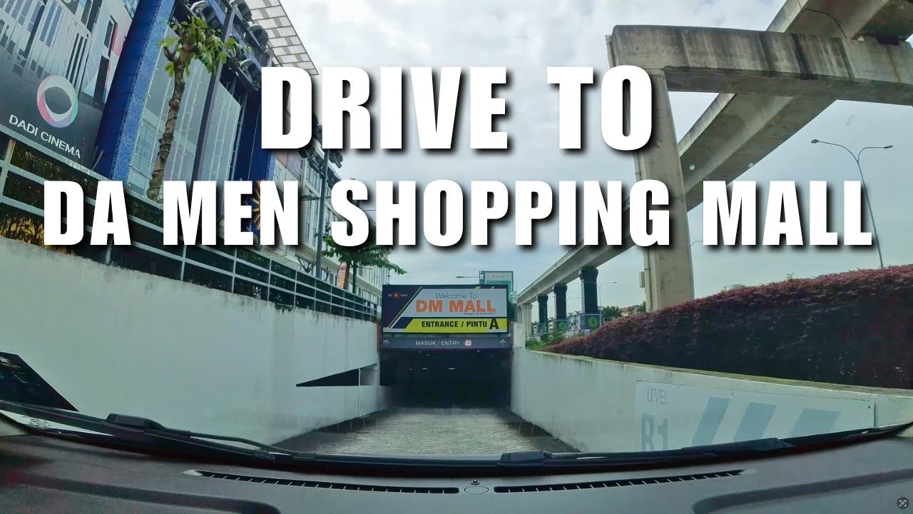 Driving to Da MEN Mall (Subang Jaya Shopping Mall) (4K) #driving #subang #shoppingmall