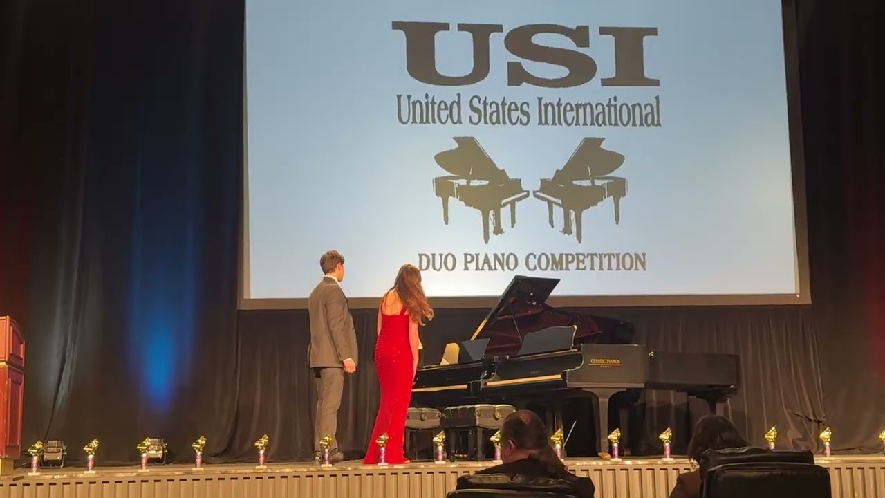 Andrew & Sophie’s Rachmaninoff Piano Suite No. 1, Op. 5 “Barcarolle from Fantaisie-Tableaux”