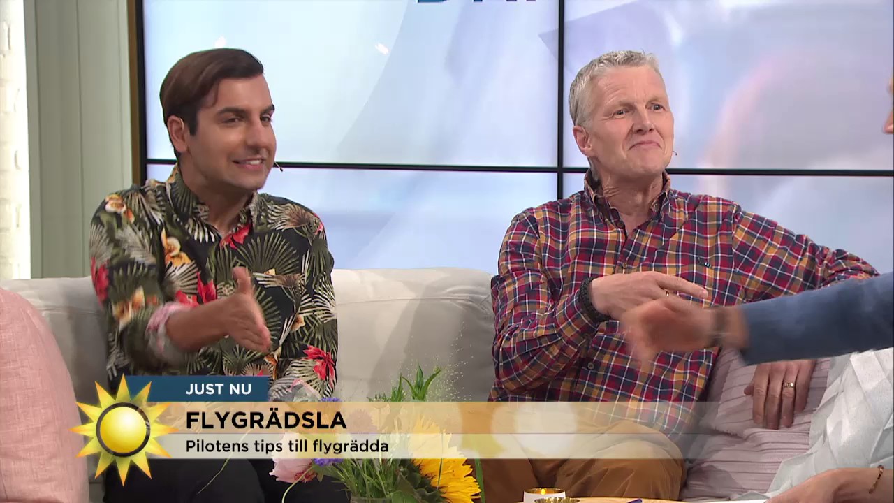 Lär dig hantera din flygrädsla - piloten tipsar - Nyhetsmorgon (TV4)