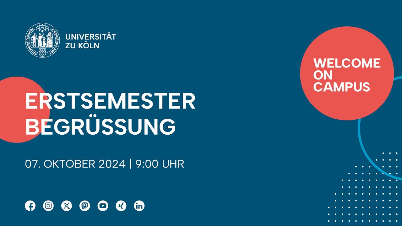 Erstsemesterbegrüßung WiSe 24/25