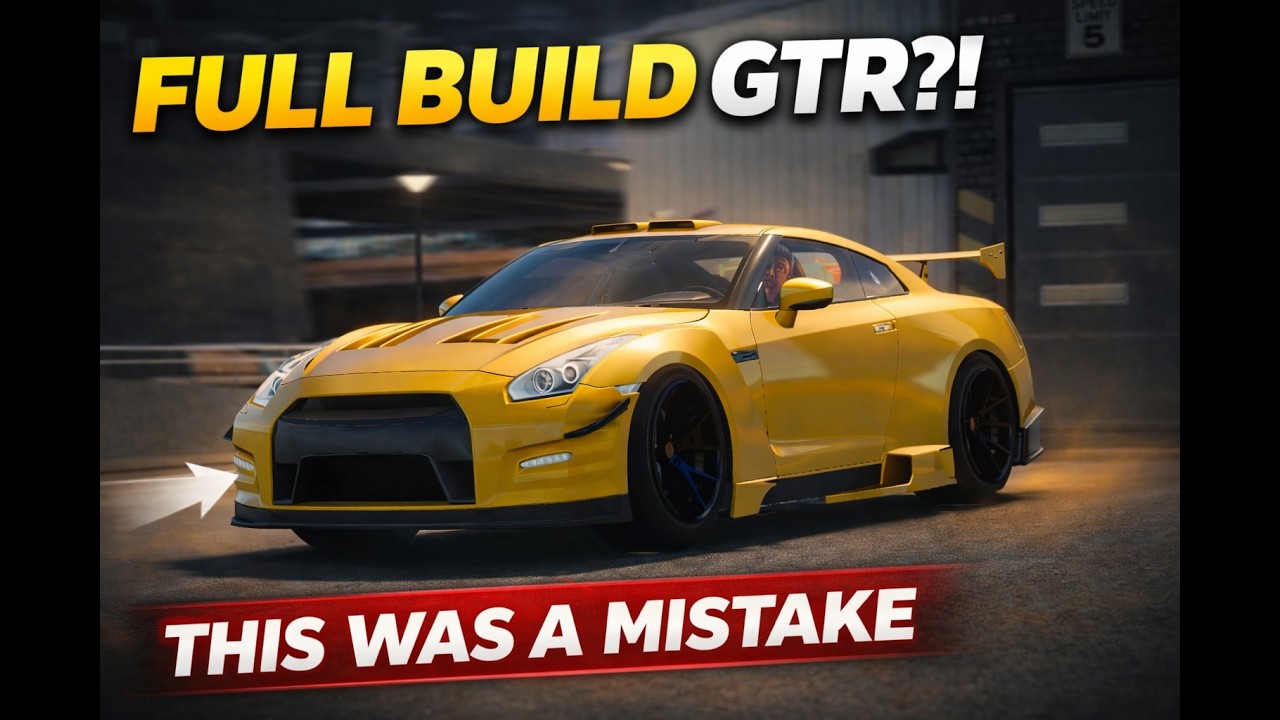 I Built a MAXED OUT GTR in Car Parking Multiplayer