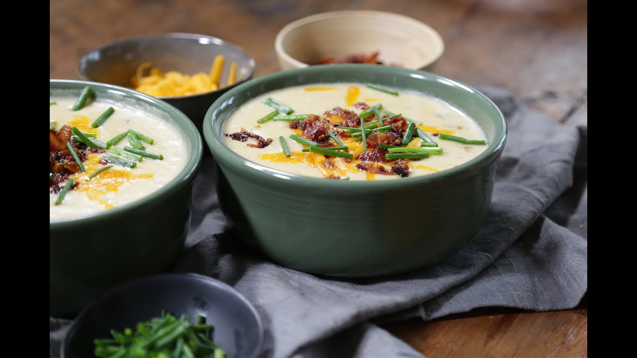 Thanksgiving Leftover Mashed Potato Soup Recipe | The Inspired Home