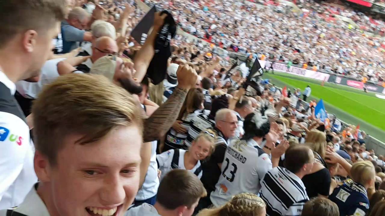 Hull FC V Warrington Wolves Challenge Cup final 2016 final seconds