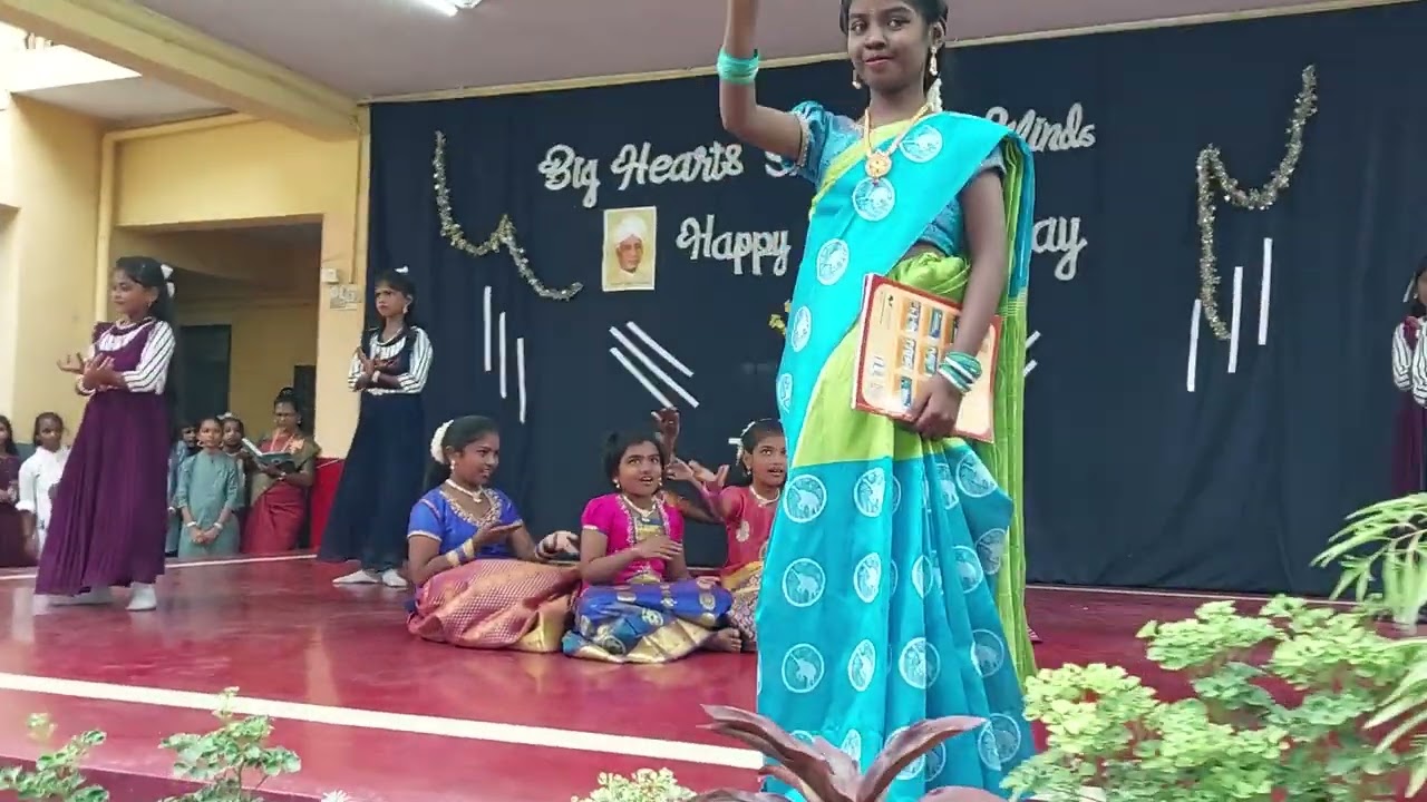 fusion dance by 4th &5th... Teacher's day  celebration2023 at St.francis Xavier School pallavaram