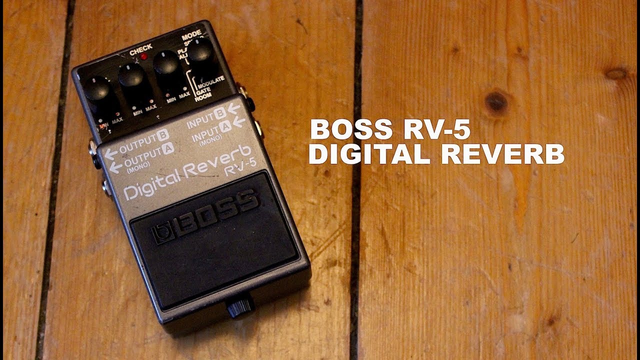 BOSS RV-5 DIGITAL REVERB
