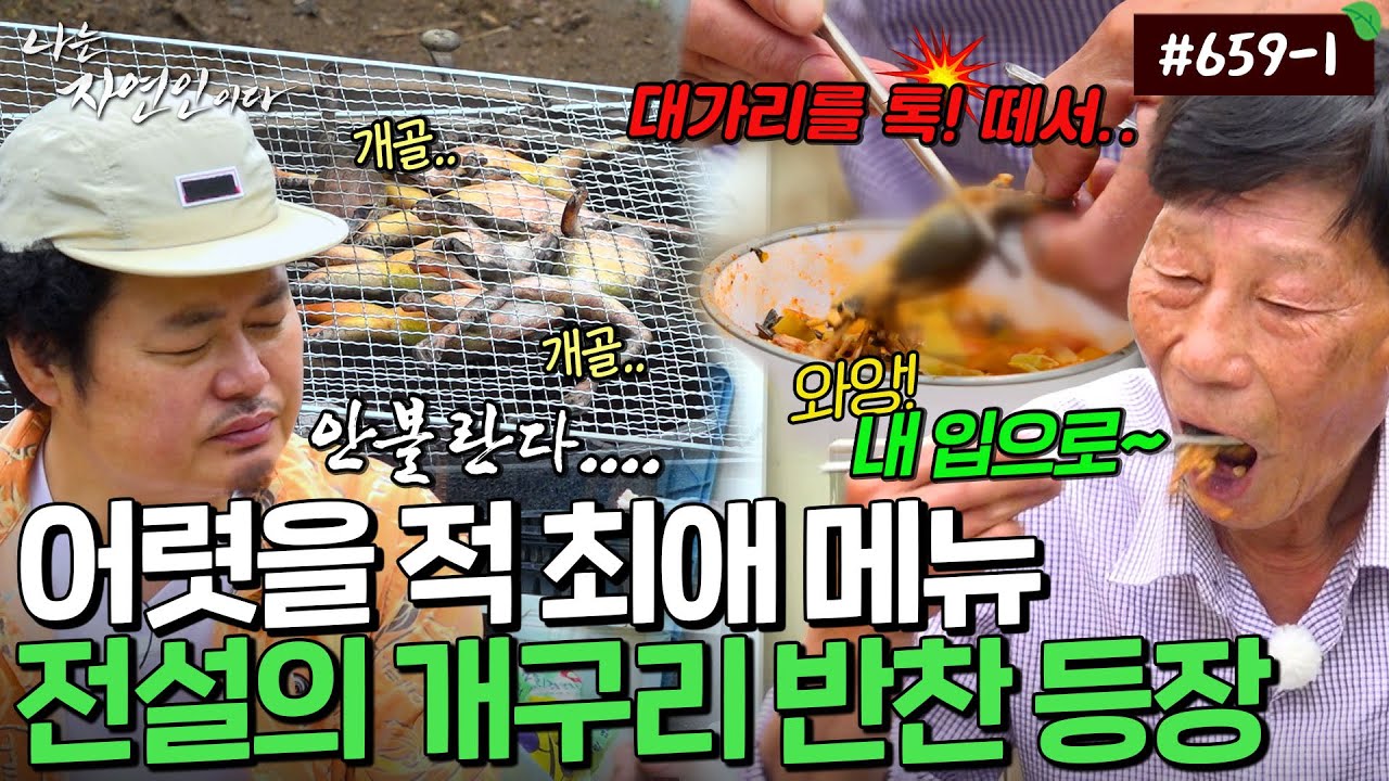 유년 시절을 추억하며 별미로 즐기는 양식이... 네? 개구리 전골이요?!｜자연인 다시보기 659-1
