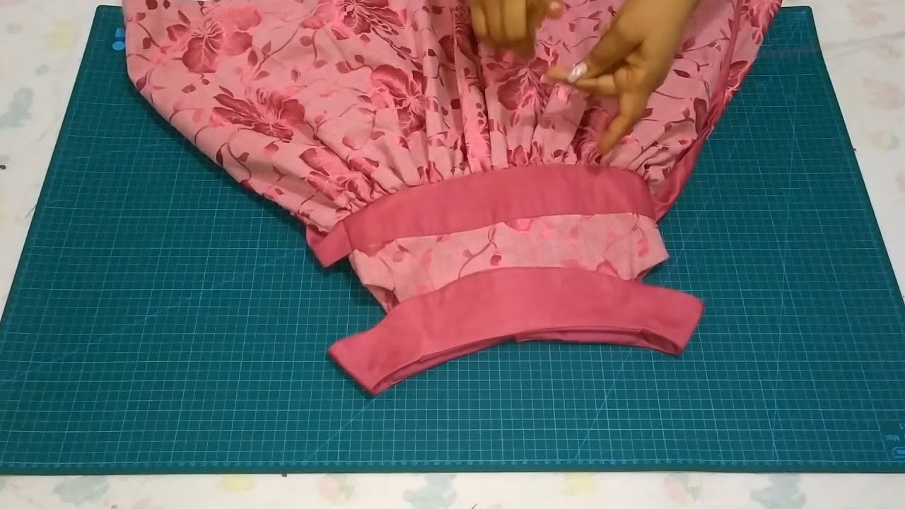 OFF SHOULDER GIRL DRESS CUTTING AND STITCHING TUTORIAL