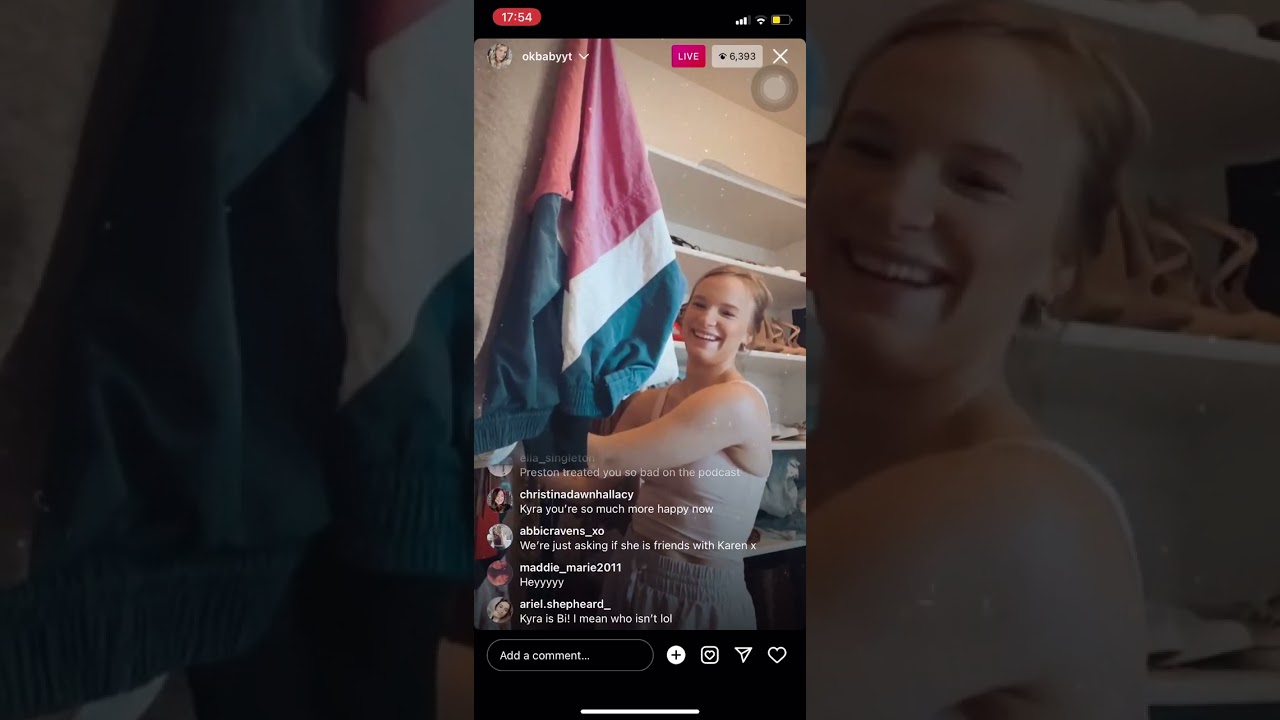Kyra Sivertson Instagram Live (February 14th)