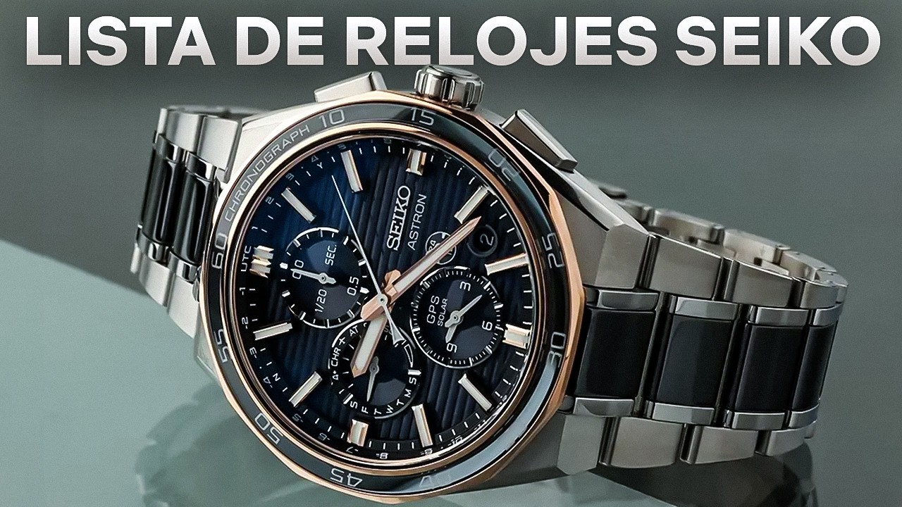 Valor Actual de Mercado de Todos los Modelos Seiko (2025)