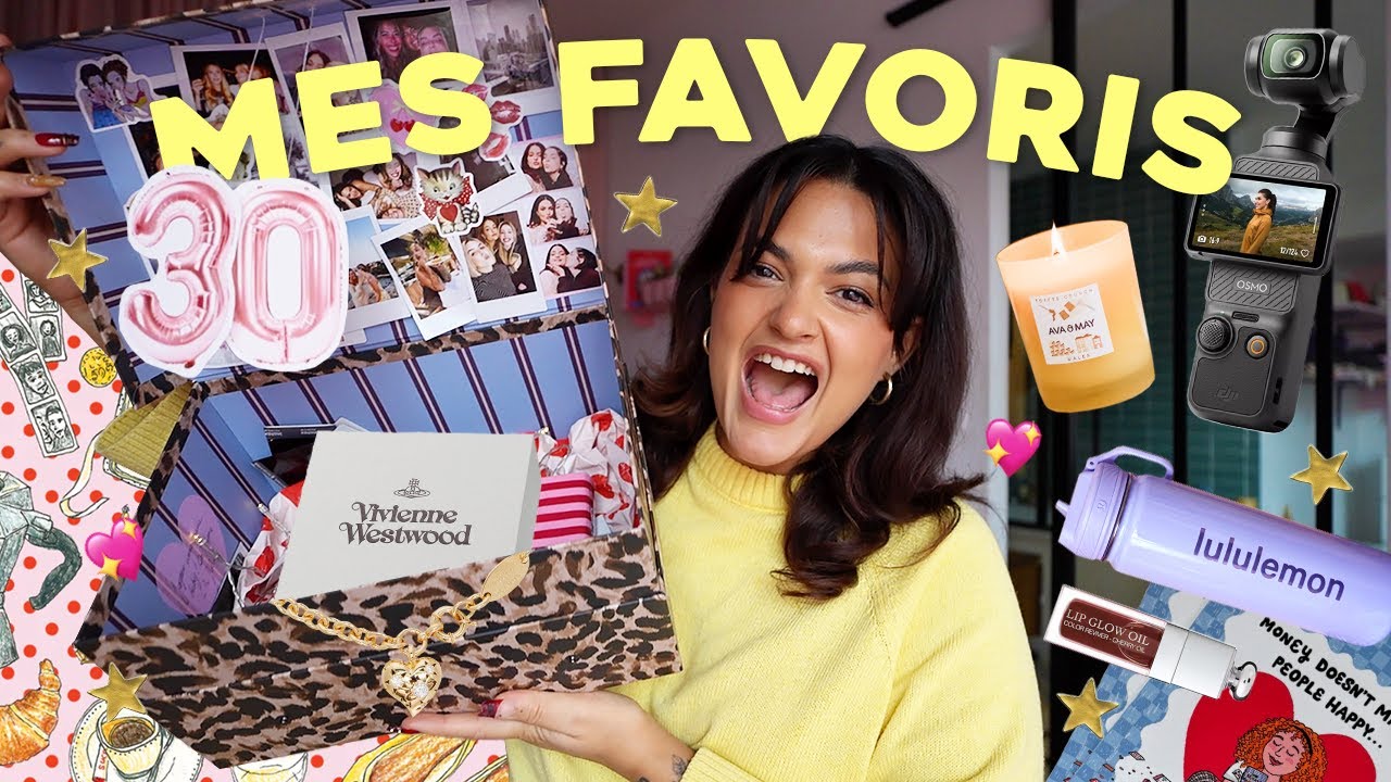 MES FAVORIS DE L'AUTOMNE (+ cadeaux d'anniversaires)