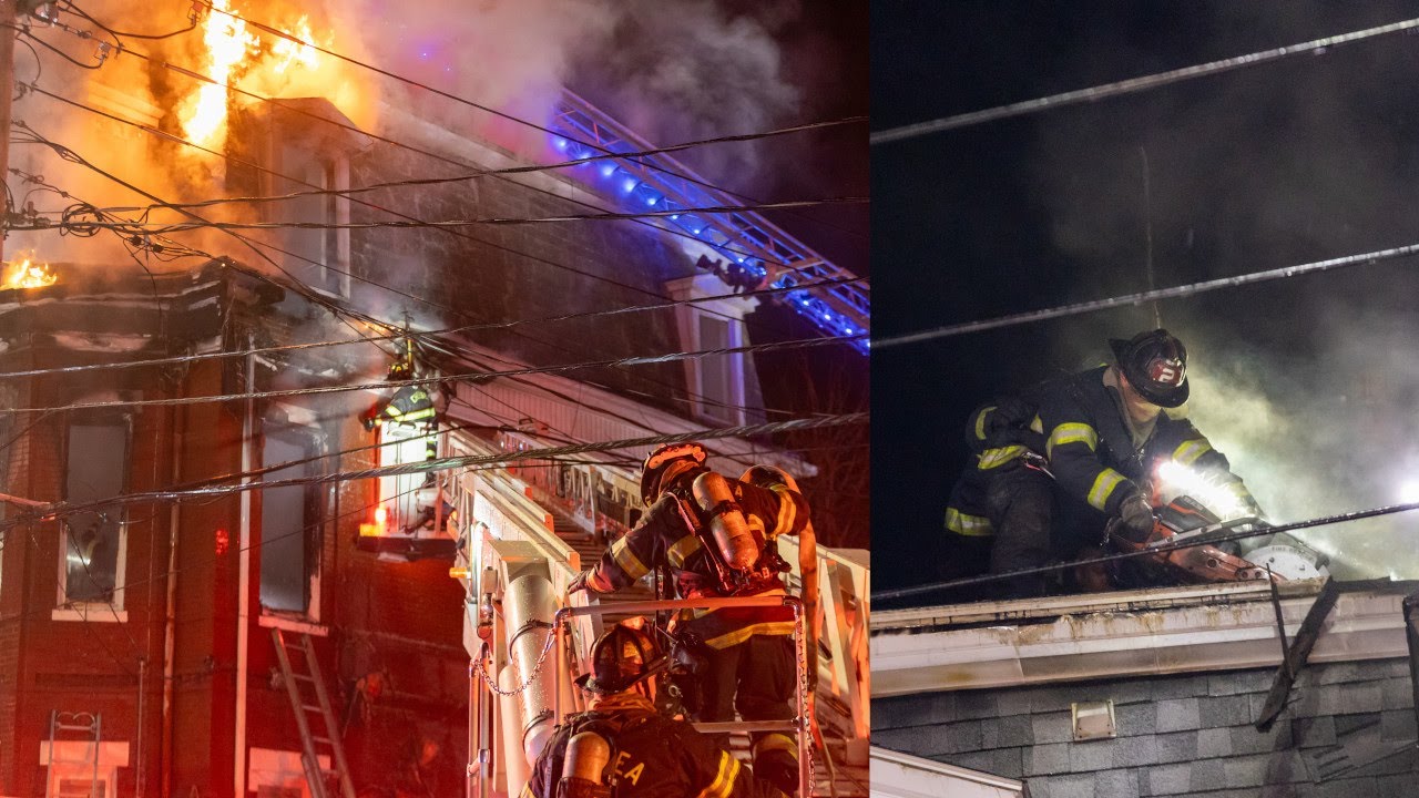 Chelsea 2ND ALARM - Watch as Firefighters Battle Flames in Eaves + Cockloft of a Multiple Dwelling