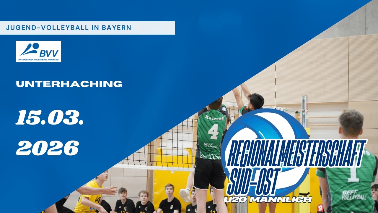 Stream 2 - Volleyball Regionalmeisterschaft Süd-Ost U20 männlich