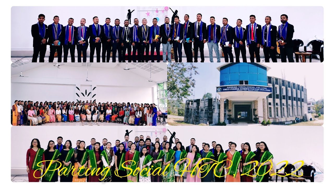 Parting Social// Harding Theological College, Tura 2022 (Batch 2017-2022).