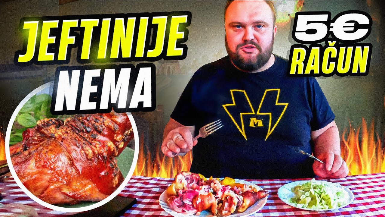 PRONAŠAO SAM JEFTINU A KVALITETNU HRANU !!! Restoran VOJVODINA