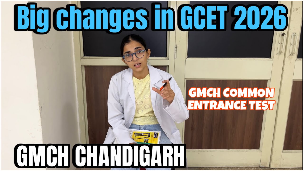 Big changes in GCET 2026😱| gmch combined entrance test | gmch Chandigarh | Bsc Nursing entrance exam