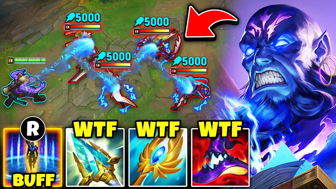 RIOT OVER BUFFED RYZE AND IT COMPLETELY BROKE HIM... (WTF IS THIS SPELL DAMAGE?)