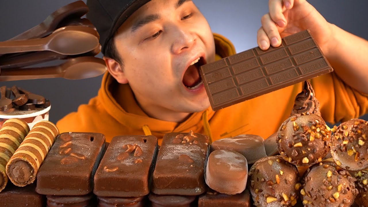 달콤한게 땡겨서 초코특집 먹방~!! 리얼사운드 social eating Mukbang(Eating Show)