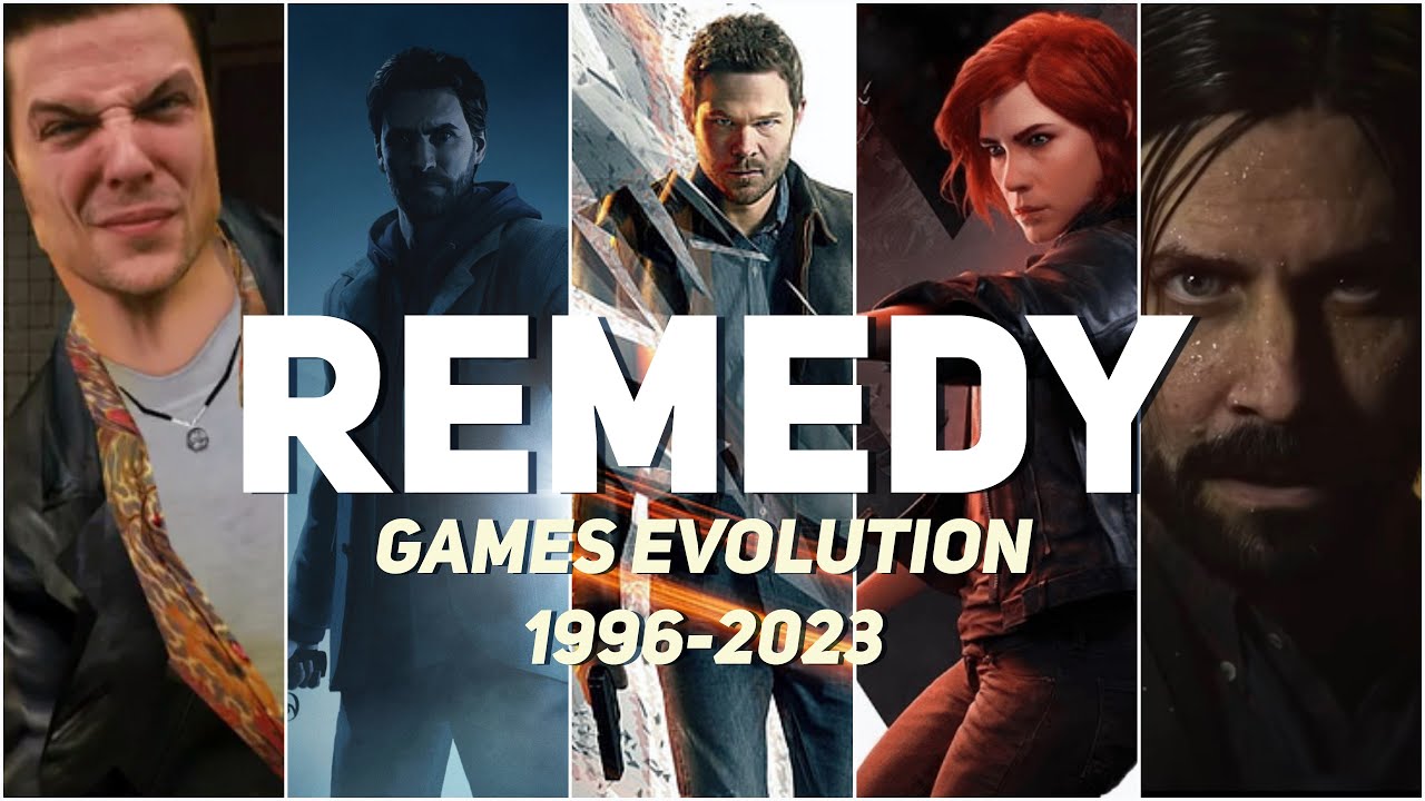 Remedy Games Evolution (1996-2023)