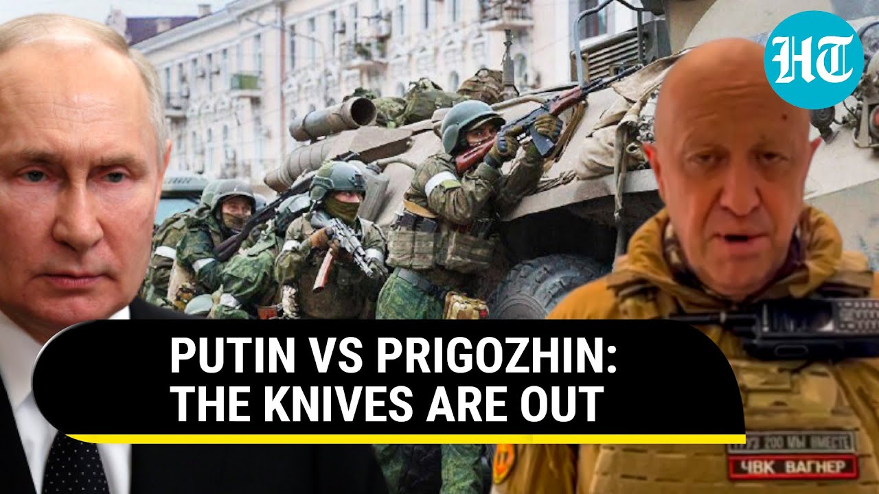 Putin Vows to Punish Prigozhin for 'Stab In The Back' amid Wagner Mutiny; 