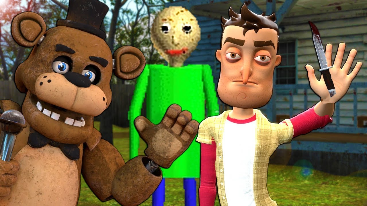 We Locked Baldi in the Basement During Hide and Seek! - Gmod Multiplayer Funny Moments