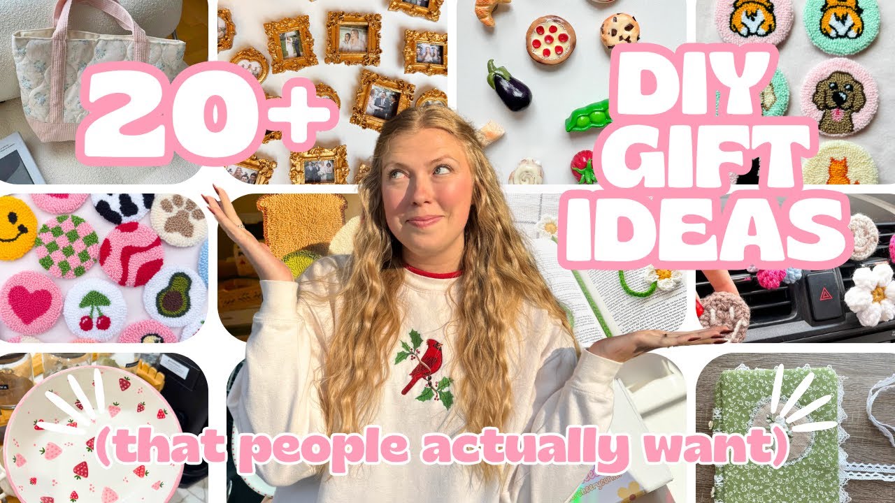 Handmade Christmas gifts that people ACTUALLY want!