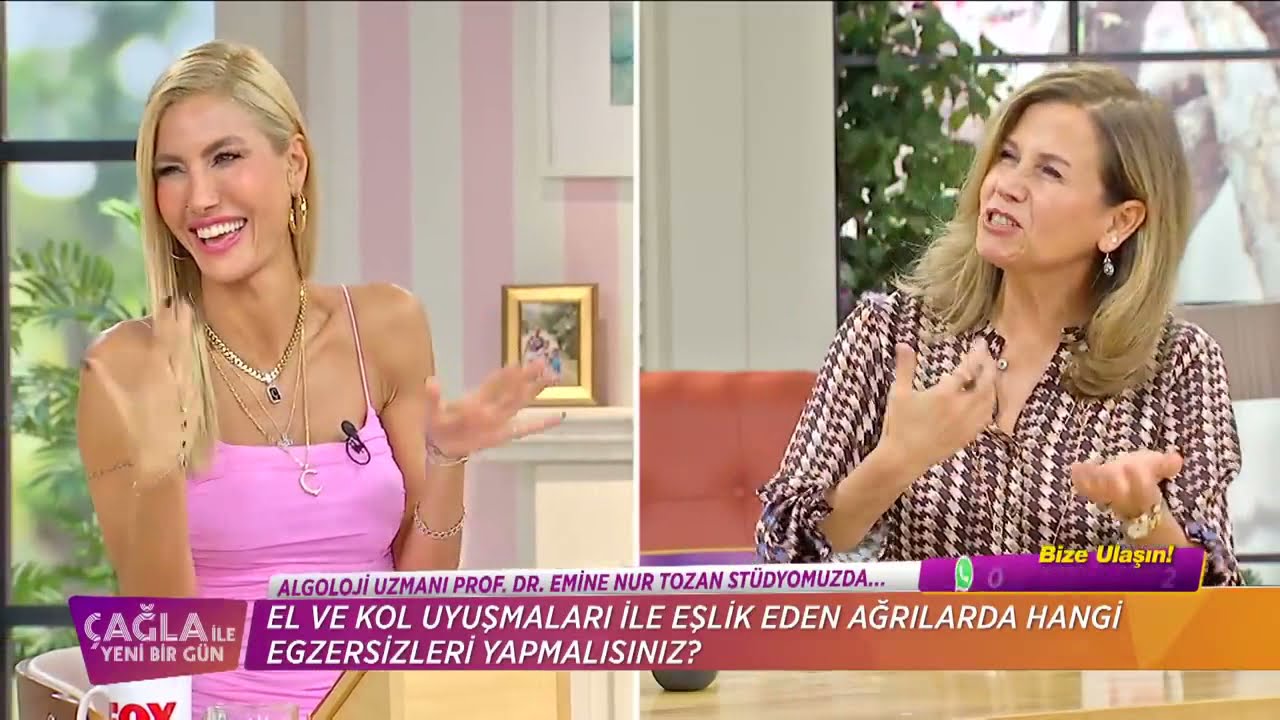 Çağla Şıkel ile kronik ağrıları konuştuk | Prof. Dr. Emine Nur TOZAN